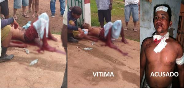 Homem fica gravemente ferido após ser atingido com golpes de foice