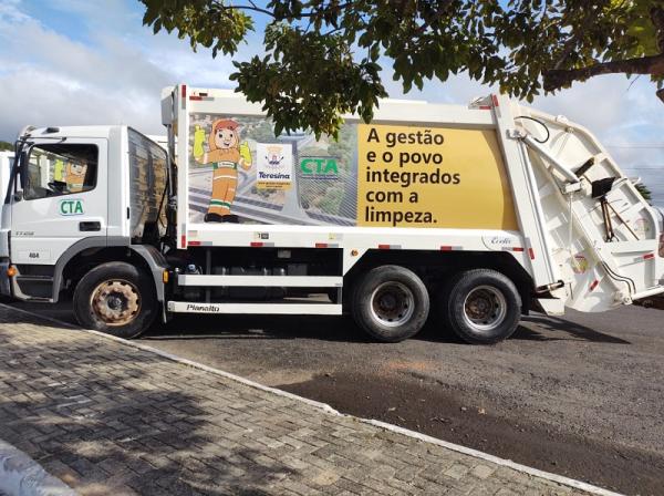 Menino é atropelado por caminhão de coleta de lixo na zona Sul de Teresina