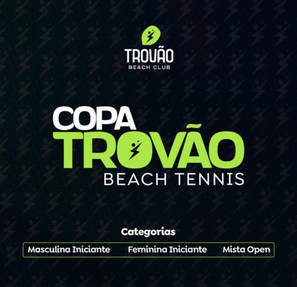 3ª Copa Trovão de Beach Tennis movimenta São Raimundo Nonato e atrai atletas de todo o estado