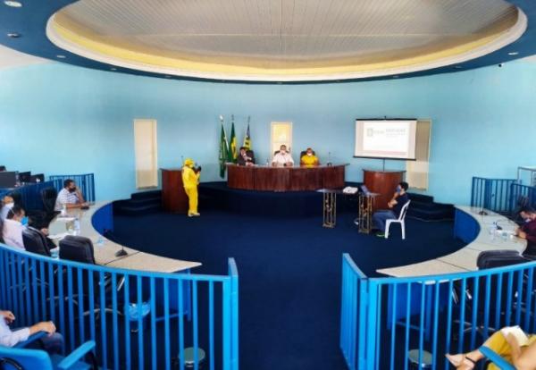 Audi&ecirc;ncia discute balan&ccedil;o das a&ccedil;&otilde;es da Educa&ccedil;&atilde;o durante a pandemia em Floriano(Imagem:Secom)