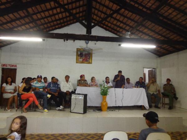 Empossada nova diretoria da Associa&ccedil;&atilde;o de Moradores do Bairro Samba&iacute;ba Velha.(Imagem:FlorianoNews)