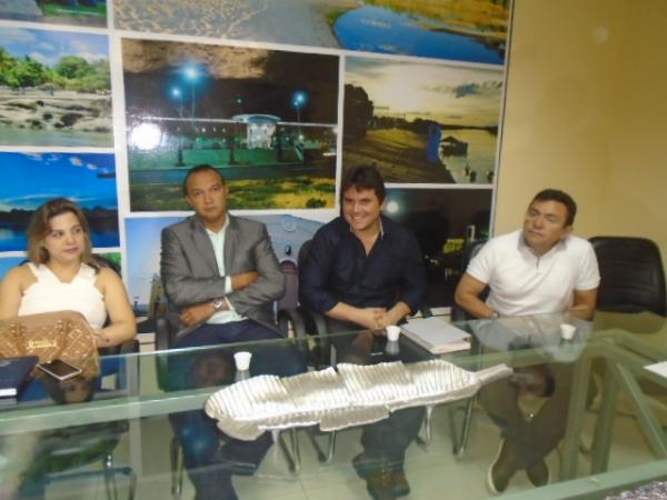 Caixa Econômica Federal propõe parceria com a Prefeitura de Floriano.(Imagem:FlorianoNews)