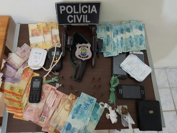 Quatro pessoas são presas em ação contra tráfico de drogas no Norte do PI