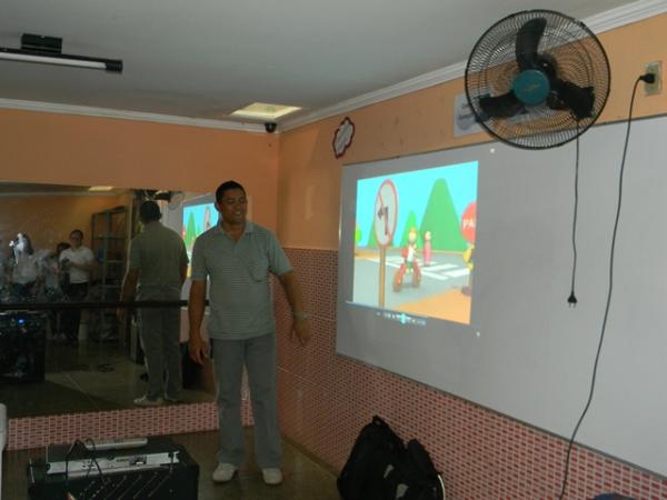 Escola Pequeno Príncipe realizou palestra de conscientização na Semana do Trânsito.(Imagem:EPP)