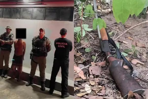 Homem é preso suspeito de matar companheira e cachorro no Sul do Piauí