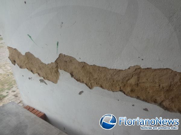 Estrutura do Centro de Controle de Zoonoses de Floriano &eacute; prec&aacute;ria.(Imagem:FlorianoNews)