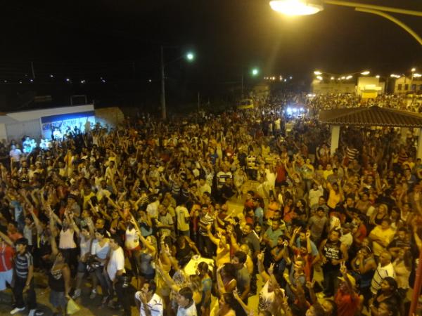 Gleydson Resende comemorou vitória com arrastão em Barão de Grajaú