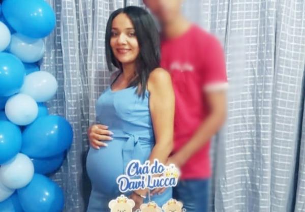 Gr&aacute;vida morre em acidente de moto em Picos.(Imagem:Arquivo pessoal)