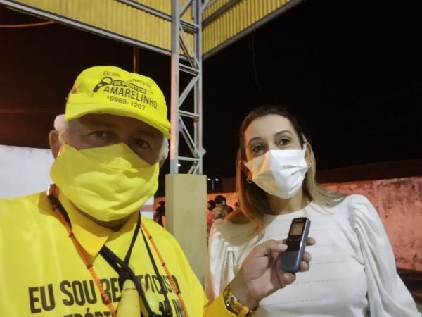 Prefeita Claudim&ecirc; Lima(Imagem:FlorianoNews)