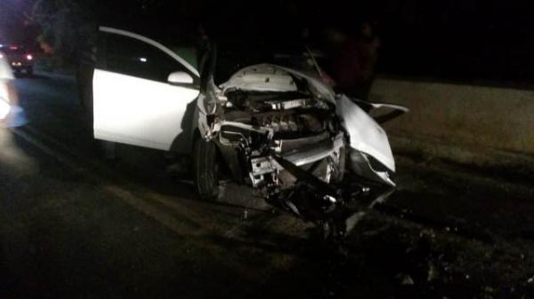 Estudante vítima de acidente em Floriano morre em Teresina.(Imagem:Reprodução/Whats App)