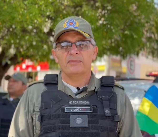 Tenente-Coronel Gilson Leite(Imagem:Reprodu&ccedil;&atilde;o/Instagram)