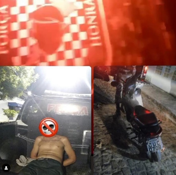 Polícia Militar recupera motocicleta e prende suspeito de roubo em Floriano
