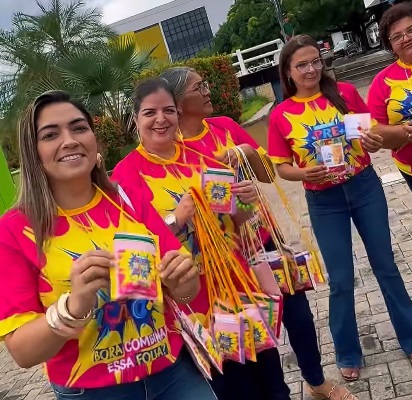 Bloquinho da Prevenção promove saúde e conscientização durante o Carnaval em Floriano