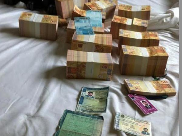 Polícia apreende R$ 600 mil em notas falsas e duas pessoas são presas
