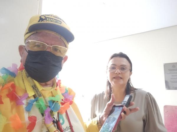 Vanya Bezerra, secret&aacute;ria municipal de Turismo e Desenvolvimento Econ&ocirc;mico.(Imagem:FlorianoNews)