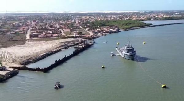 Porto de Lu&iacute;s Correia deve duplicar o PIB do estado, diz governo do Piau&iacute;.(Imagem:TV Clube)