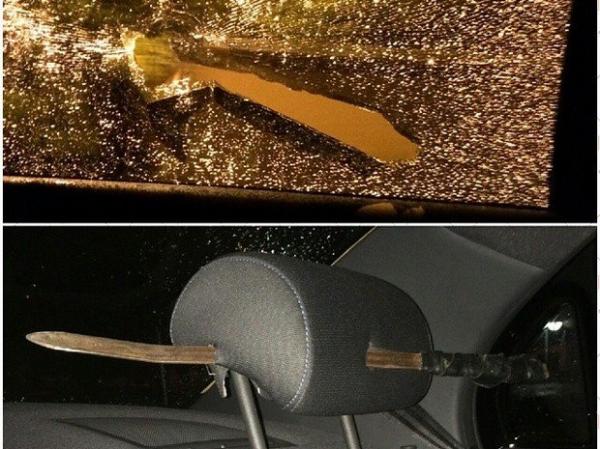 Em tentativa de assalto, bandidos jogam punhal em carro de major no PI