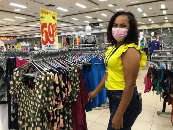 Jaqueline, setor de moda Para&iacute;ba(Imagem:FlorianoNews)