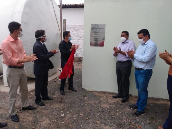 Hospital Tib&eacute;rio Nunes inaugura Ala ?D?, ETE e po&ccedil;o artesiano(Imagem:FlorianoNews)