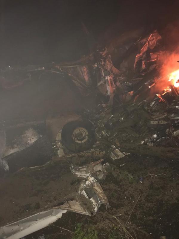Avi&atilde;o de pequeno porte cai em mata na cidade de S&atilde;o Bendito, no Cear&aacute;. (Imagem:Arquivo pessoal)