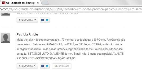 Coment&aacute;rio absurdo ap&oacute;s trag&eacute;dia provoca a revolta dos piauienses(Imagem:Divulga&ccedil;&atilde;o)