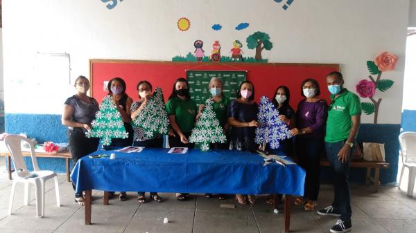 Professores da rede municipal de ensino participam de oficina de reciclagem