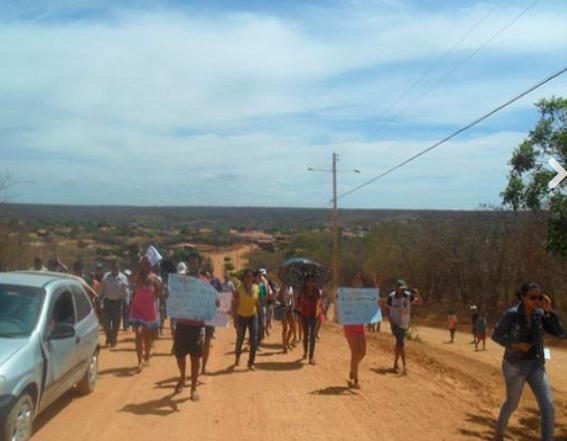 População de Morro Cabeça do Tempo está com DP fechado e sede 100% sem água