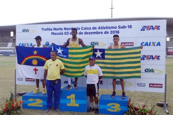 Piauí fatura 10 ouros, quebra recordes e leva título inédito no Norte-Nordeste de Atletismo Sub-16