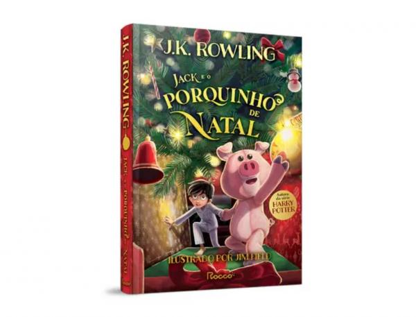 J.K. Rowling publica romance inspirado em porquinho de pelúcia do filho