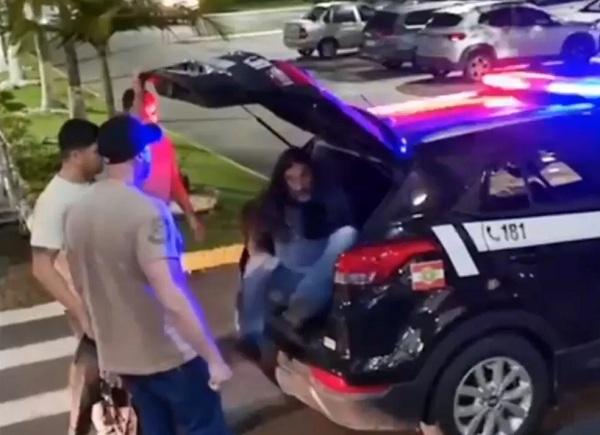 Pol&iacute;cia Civil do Piau&iacute; divulgou v&iacute;deo da pris&atilde;o do franc&ecirc;s em SC.(Imagem:Divulga&ccedil;&atilde;o/PC-PI)