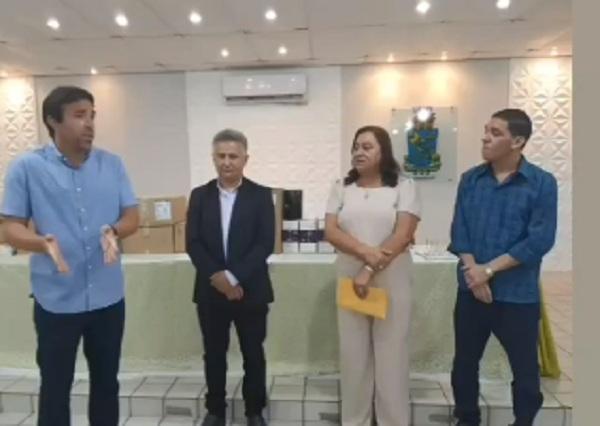 Recursos tecnol&oacute;gicos s&atilde;o entregues &agrave; UESPI de Floriano(Imagem:Reprodu&ccedil;&atilde;o/Instagram)
