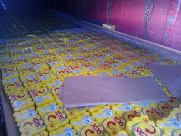 Sefaz apreende carga de cerveja avaliada em R$ 192 mil em Floriano