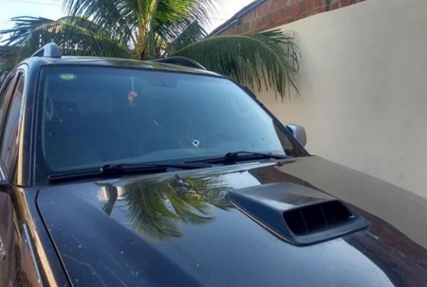 Ex-vereador sofre tentativa de homic&iacute;dio e troca de tiros com suspeitos.(Imagem:PM-PI)