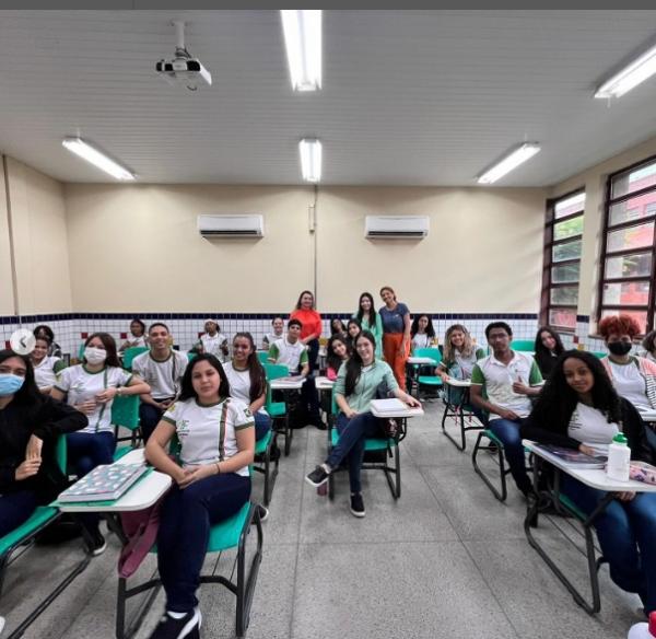 SEMAN participa de roda de conversa no IFPI para compartilhar projetos ambientais em Floriano