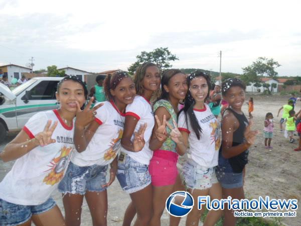 Bloco Crian&ccedil;ada garantiu divers&atilde;o para os baixinhos em Floriano.(Imagem:FlorianoNews)
