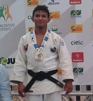 Fabrício Alves fatura a única medalha do Piauí no Brasileiro Sênior de Judô