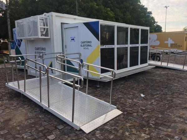 TRE-PI instala cartório móvel na UFPI para regularizar situação cadastral de eleitores