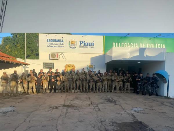  Pol&iacute;cia cumpre mandados e prende suspeitos de roubo e tr&aacute;fico de drogas durante opera&ccedil;&atilde;o em Luzil&acirc;ndia.(Imagem:Divulga&ccedil;&atilde;o )