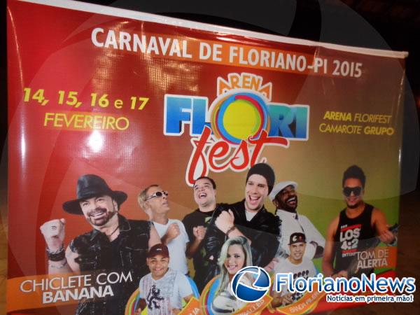 Arena Flori Fest &eacute; lan&ccedil;ada para o Carnaval 2015 em Floriano.(Imagem:FlorianoNews)