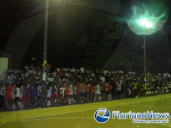 Realizada abertura dos jogos interclasses da Escola Pequeno Pr&iacute;ncipe.(Imagem:FlorianoNews)