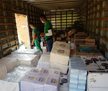 Polícia recupera carga de eletrodomésticos roubados de supermercado no Piauí