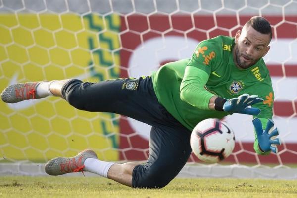 Weverton - goleiro - sele&ccedil;&atilde;o brasileira - 2019 (Imagem: Lucas Figueiredo/CBF/Direitos Reservados)
