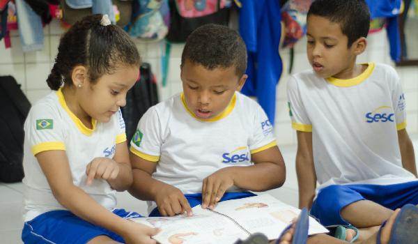 Inscrições abertas para educação infantil no Sesc
