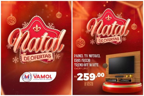 Loja Vamol est&aacute; com mega promo&ccedil;&atilde;o para decorar e equipar sua casa neste final de ano(Imagem:Divulga&ccedil;&atilde;o)
