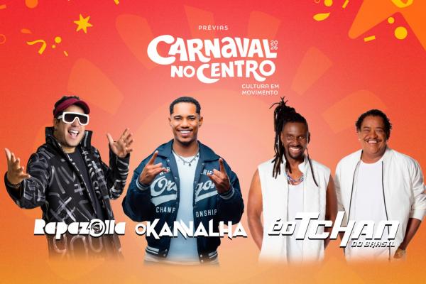 Prévias do Carnaval no Centro ganham novo espaço e reforçam programação carnavalesca de Teresina