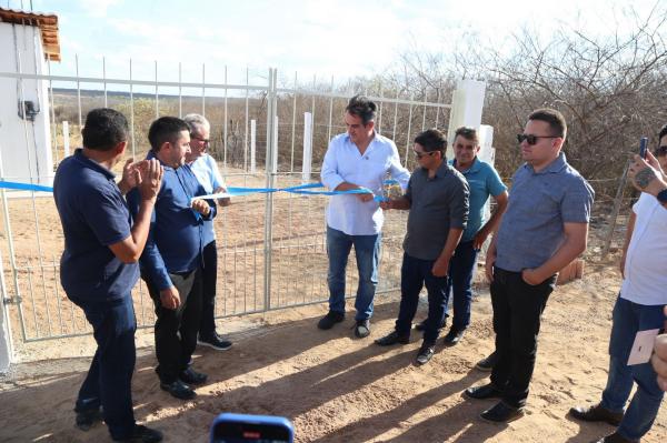 Ciro Nogueira entrega importante obra de abastecimento de água em Vila Nova do Piauí(Imagem:Ascom)