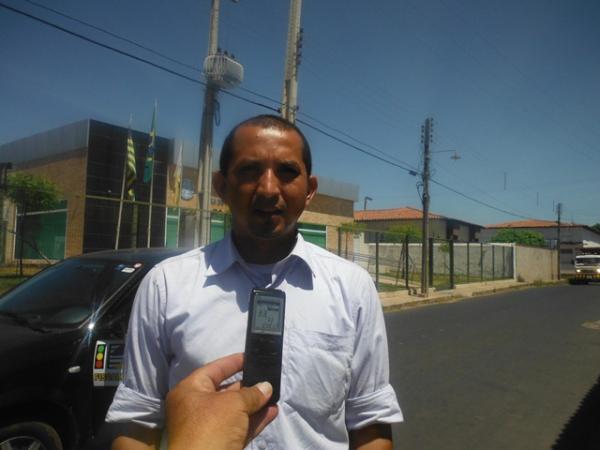  Marcony Alisson, Superintendente de Transporte e Tr&acirc;nsito de Floriano.(Imagem:FlorianoNews)