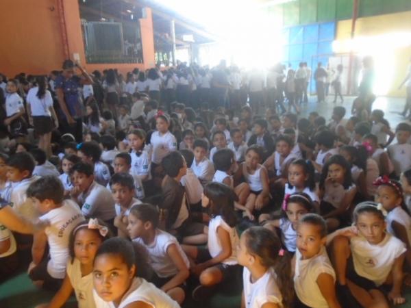  Escola Pequeno Pr&iacute;ncipe inicia atividades de anivers&aacute;rio em Floriano.(Imagem:FlorianoNews)