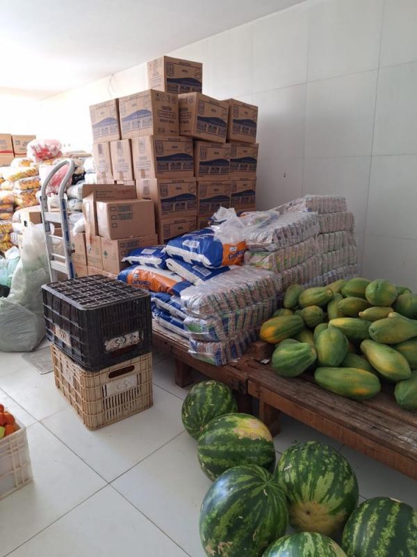 Escolas da Rede Municipal de Floriano s&atilde;o reabastecidas com produtos da alimenta&ccedil;&atilde;o escolar(Imagem:Secom)