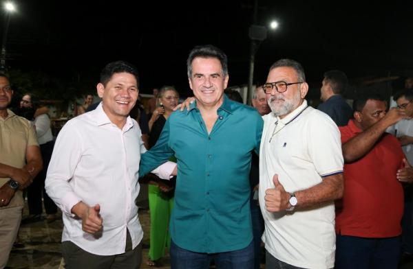  Ciro Nogueira participa do tradicional festejo de S&atilde;o Miguel Arcanjo(Imagem:Ascom)